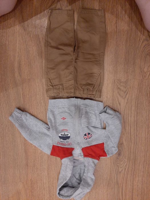 Eleganckie Spodnie Reserved bluza Lee