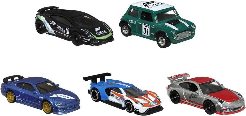 Hot Wheels Fast and Furious | Pack 5 Forza Premium Real Riders