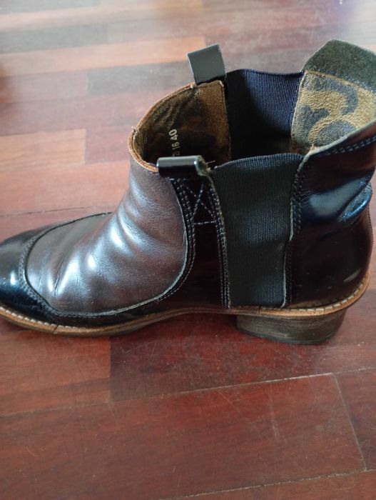 botas pretas da Fly London tam. 40