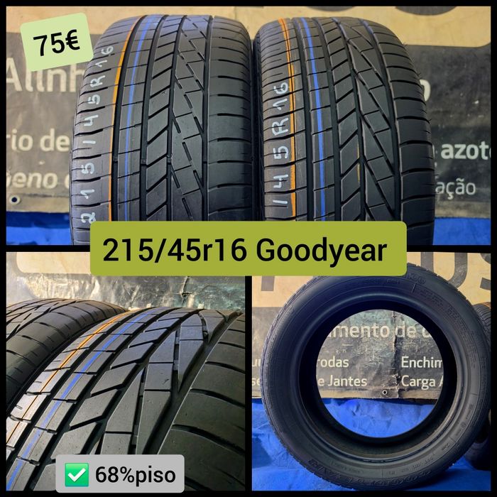 Pneus usados 195/45r16 205/45r16  215/45r16