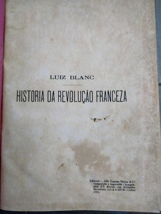 Historia da Revolução Franceza por Luiz Blanc