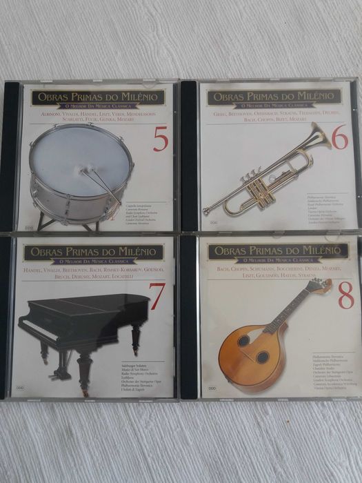 Coleção CDs de música clássica