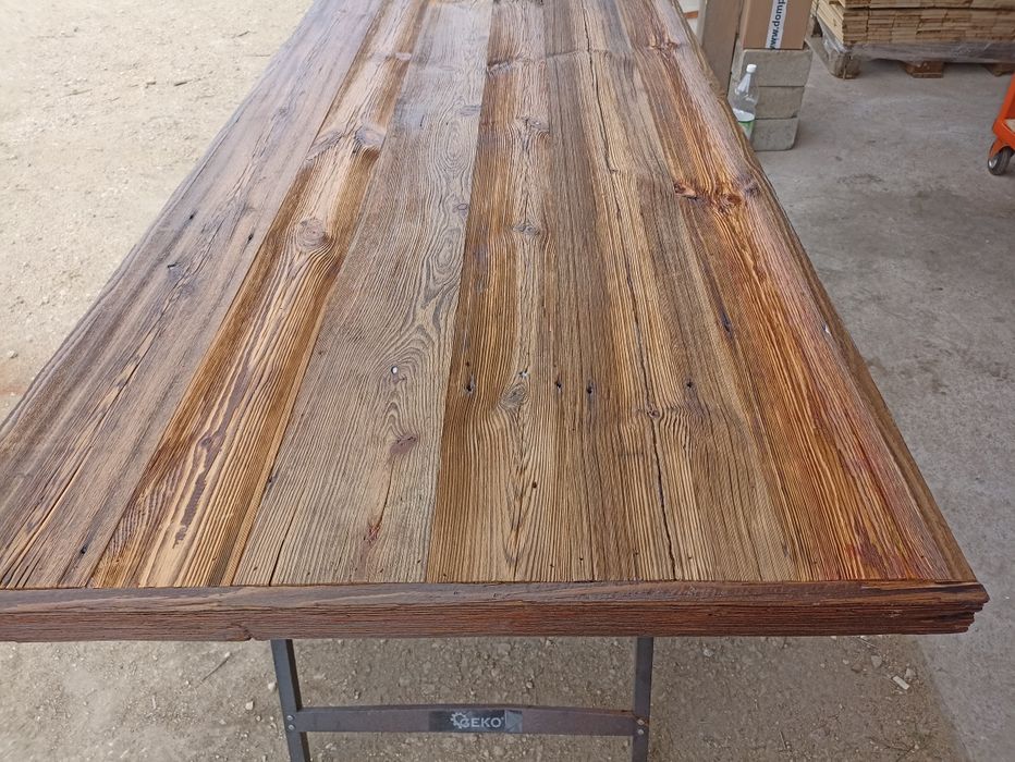 Stare deski rustykalne retro loft na ścianę z odzysku nie postarzane