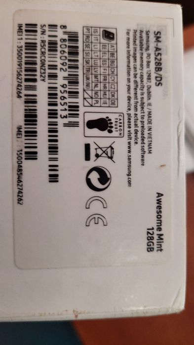 Samsung  GALAXY       A52s 5G+1TB Karta Pamięci Samsunga