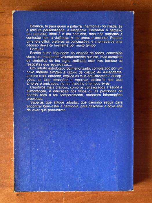 Livro sobre o signo Balança