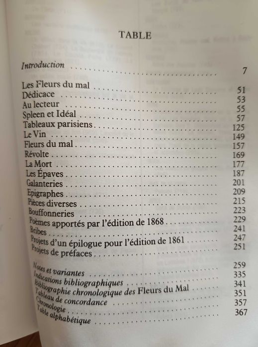 Les Fleurs du Mal - Baudelaire (portes incluídos)