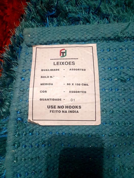 Tapete de quarto em Azul