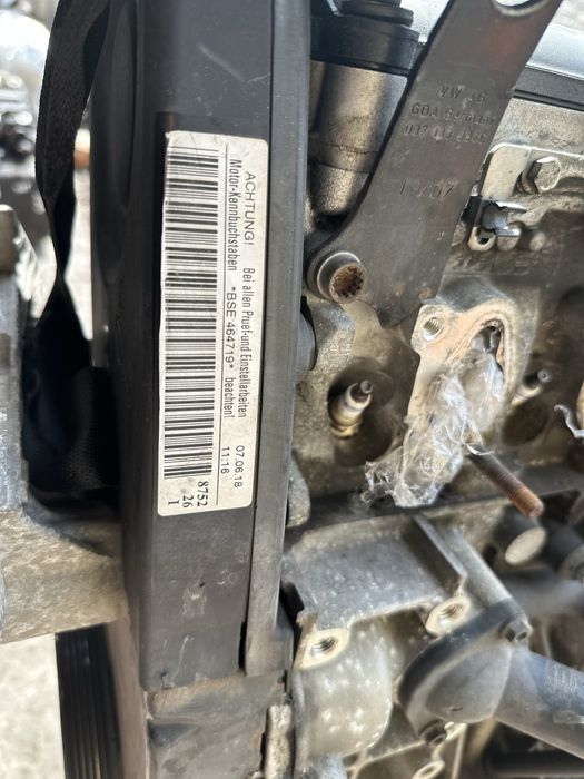 Двигун BSE 1.6 MPI Volkswagen Golf 5