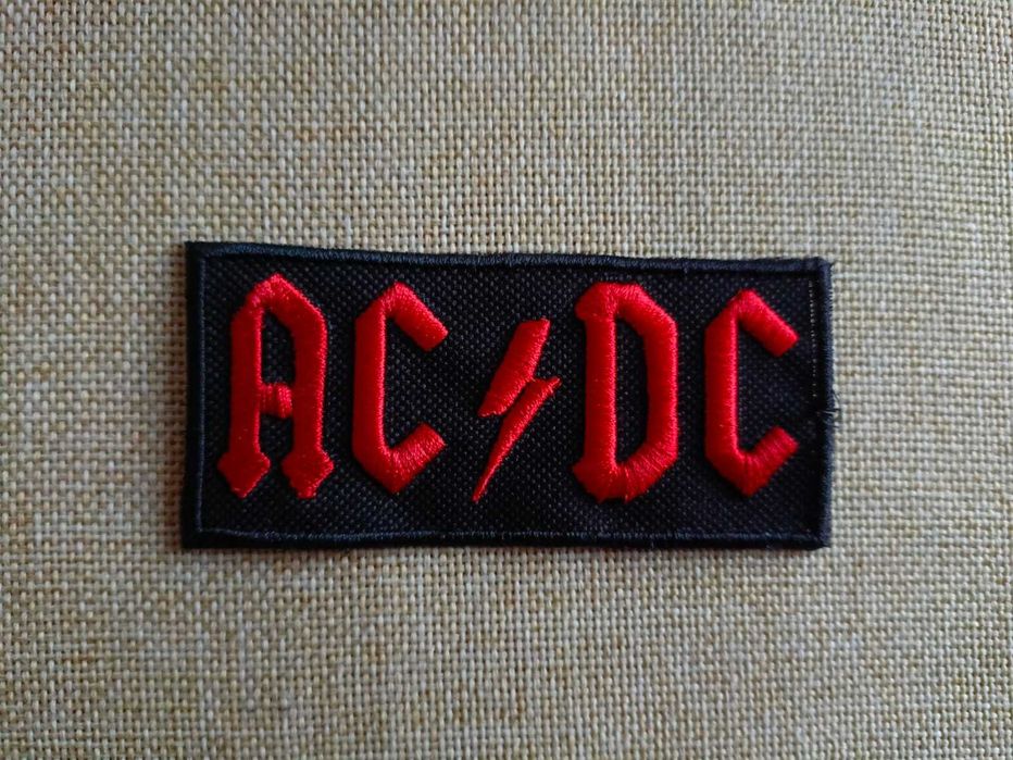 Haftowana Naszywka Naprasowanka ACDC