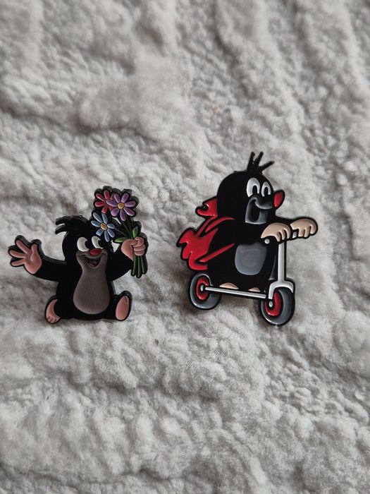 Przypinki z Krecikiem