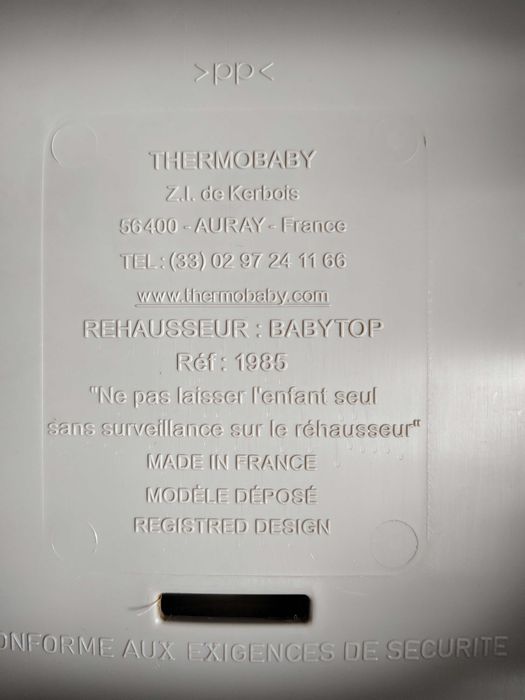 Krzesełko, siedzisko Thermobaby