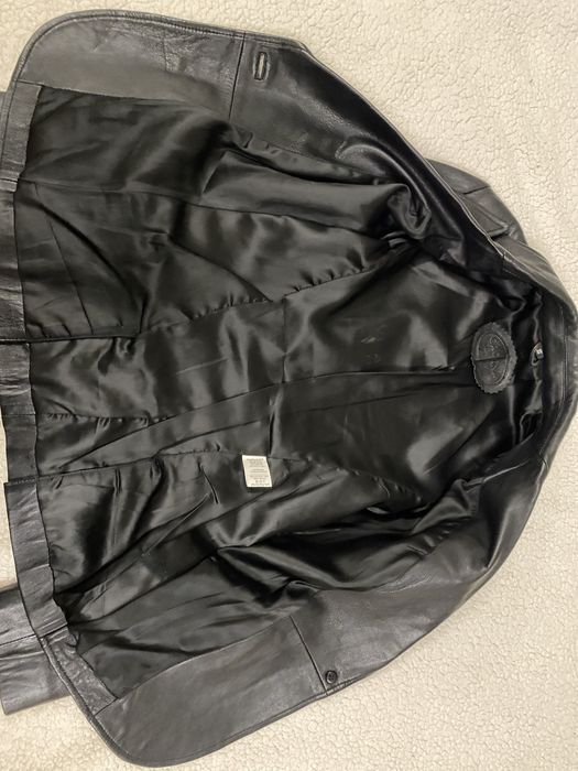 Blazer em pele genuina