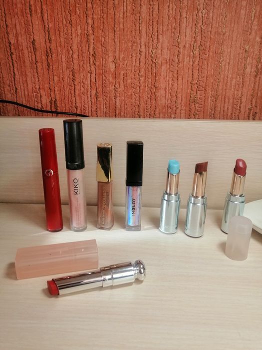 Помада,, Lancome,, Dior,,