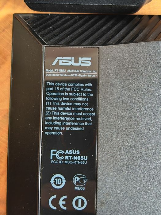 Asus RT-N65U wifi