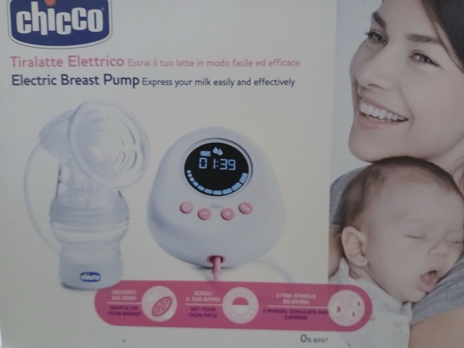 Vendo bomba tira leite eléctrica marca chicco