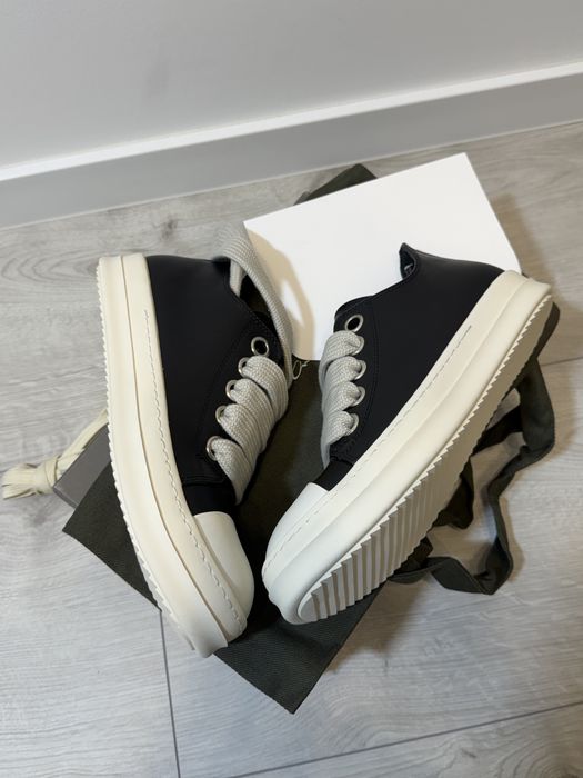 кеды Rick Owens DRKSHDW Ramones Jumbo Lace Low Shoes