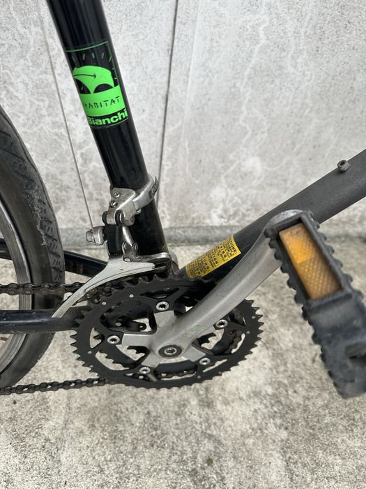 Bianchi Osprey – Bicicleta híbrida/trekking clássica – Shimano – Excelente para cidade