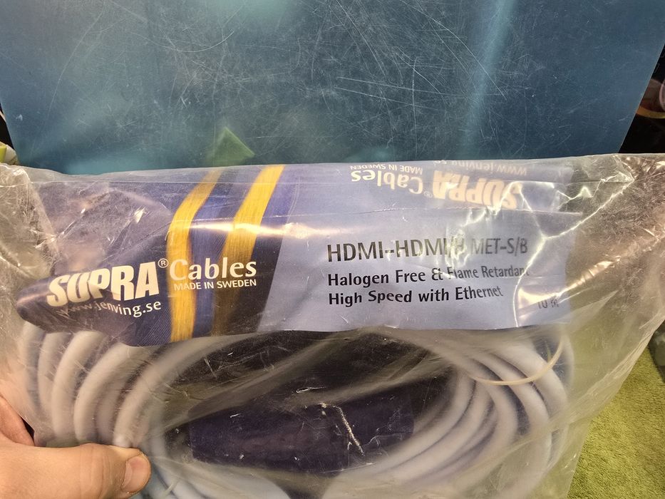 SUPRA wysokiej jakości kabel HDMI high end 10 m.