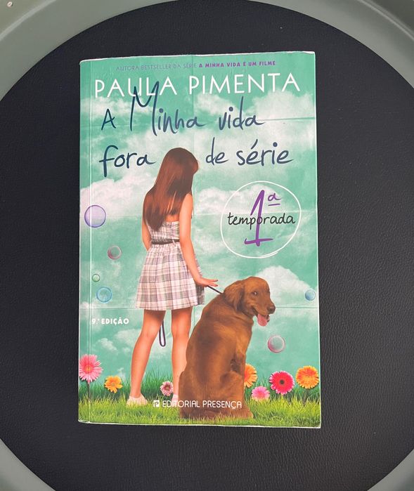 2 livros “A minha vida fora de série” (1ª e 2ª temporadas)