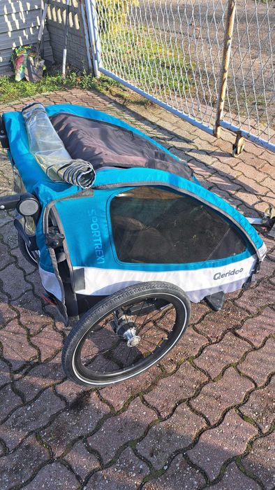 Przyczepka rowerowa Qeridoo Sportex 1