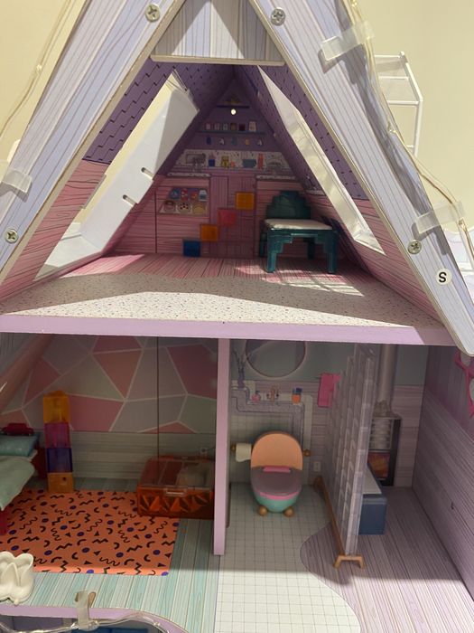 Domek Lol duzy drewniany