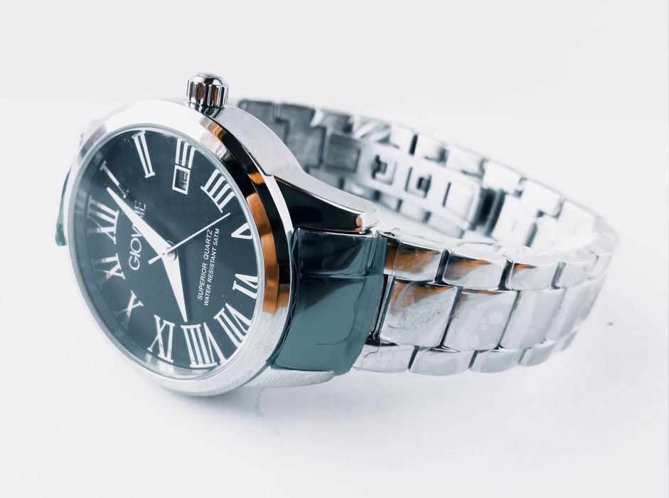 Klasyczny zegarek włoski giovine, stal, Miyota, 5 atm