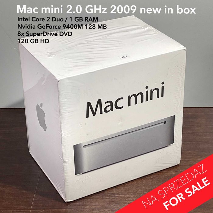 Mac mini 2.0 GHz Intel Core 2 Duo A1283 2009 new in box
