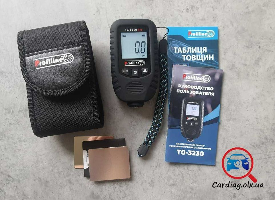 Новинка! Толщиномер Profiline TG-3230 Pro. Гарантия 18 мес. Fe/ZN/nFe.