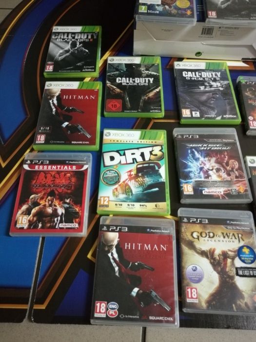 Tekken 6 Mortal Kombat Hitman God of W Call Black ops Little Big Dirt3