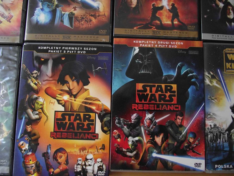 Star Wars wojny clonów dvd filmy bajki, i inne rebelianci , solo