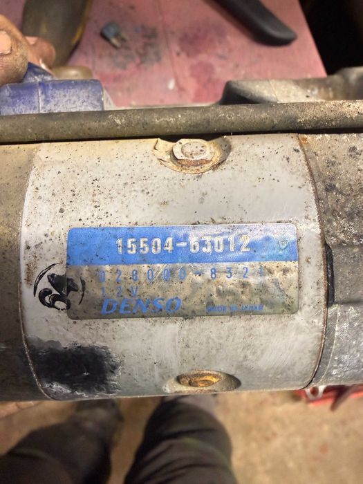rozrusznik kubota  denso 15504 -63012