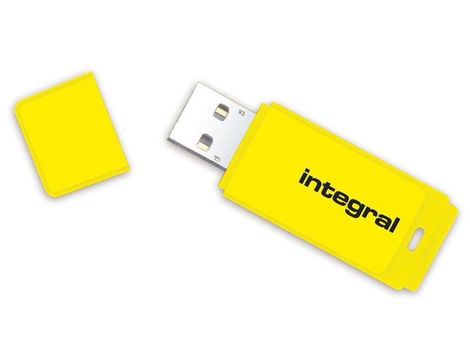 outlet pendrive integral 115 gb neonowy żółty pamięć usb 3.2 gen 1