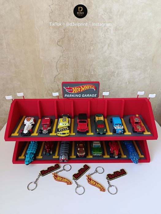 Гараж Hot Wheels‼️стенд для колекції машинок Хот Вілс паркінг