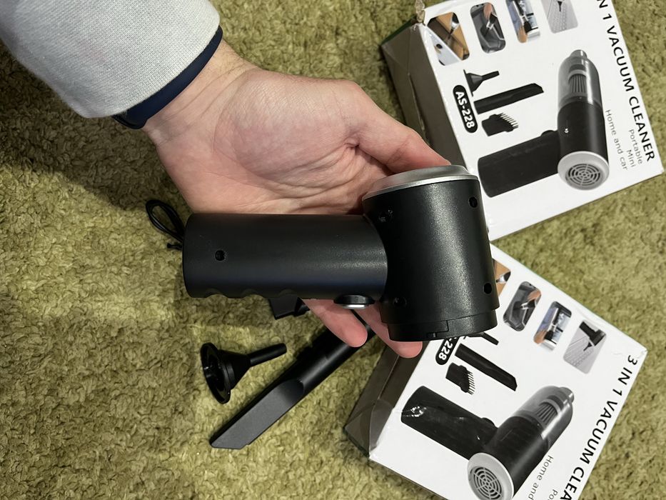 Mini Aspirador Portatil 3 em 1