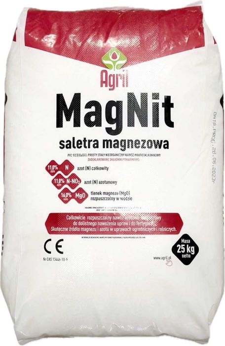 Нітрат магнію - магнієва селітра - магній азотнокислий 6-ти водний