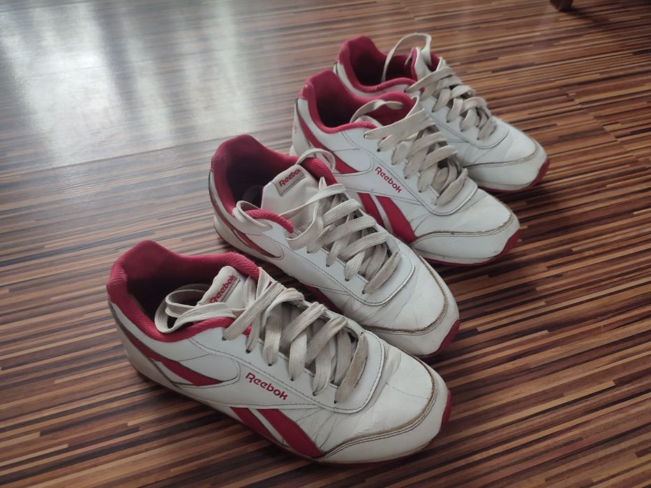 Adidasy Reebok dla bliźniaczek r36