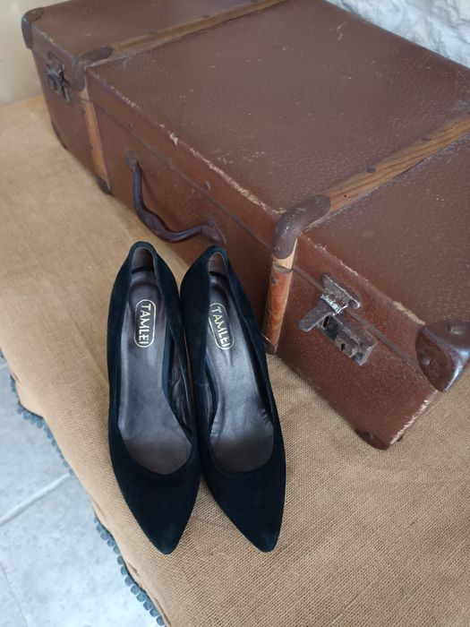 Sapatos  pretos cerimónia "Tamlei"