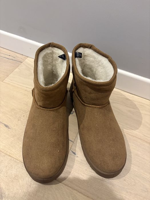 Buty zimowe za kostkę śniegowce