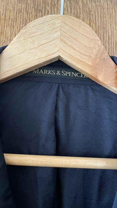 Капелюх чорний чоловічий/жіночий та брендовий піджак Marks&Spencer