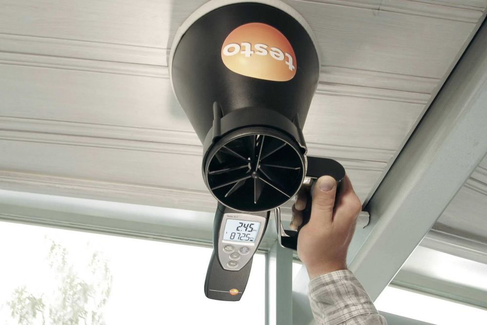 Wynajem anemometr TESTO 417, świadectwo wzorcowania.