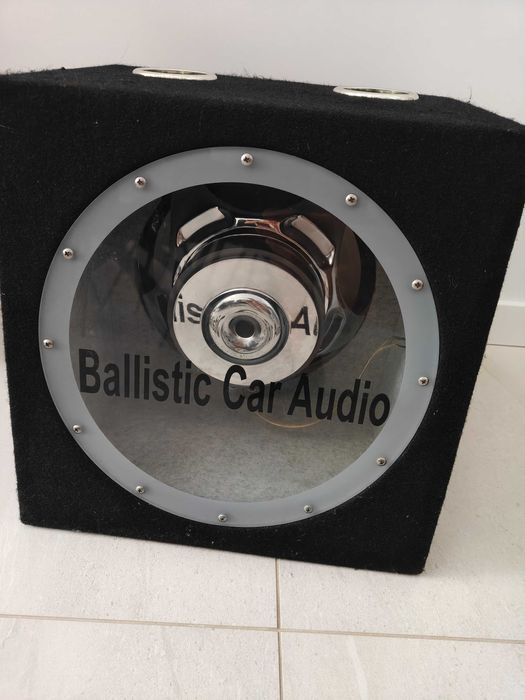 Skrzynia basowa samochodowa car audio plus wzmacniacz JBL gt5 640W
