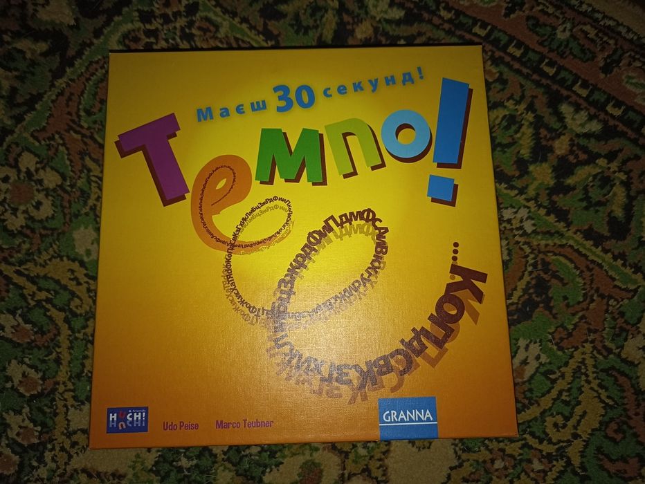 Настольная игра Темпо