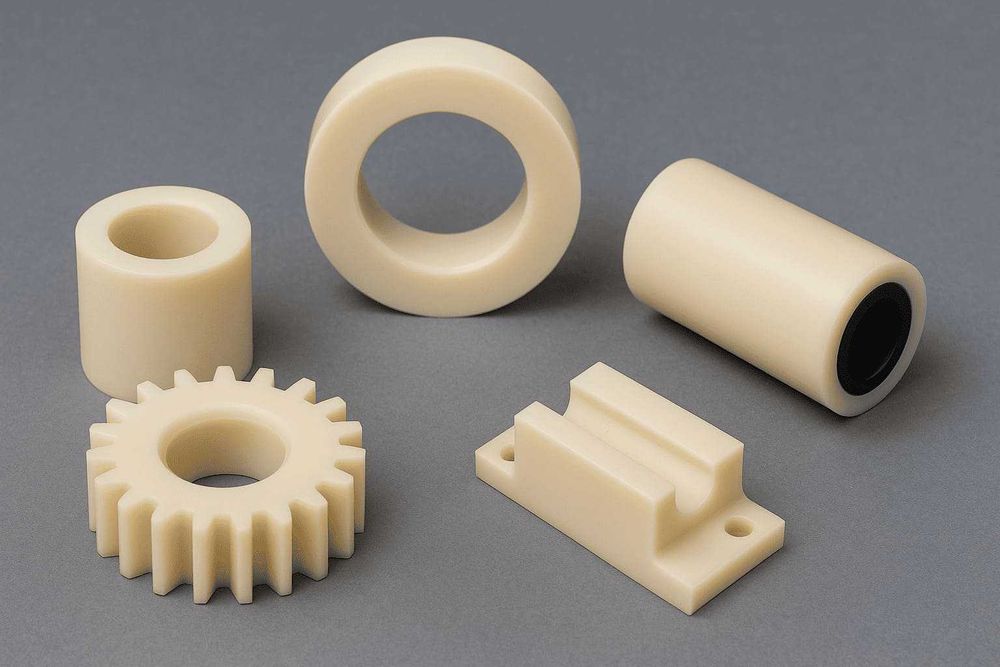 Капролон Поліамід ПА-6 білий і графітонаповнений