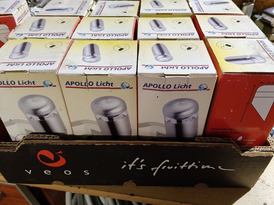 Kinkiety LED edelstahl Apollo licht