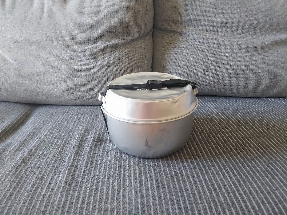 Menażka / zestaw biwakowy Mil-Tec – aluminium