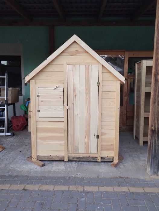 kurnik na 10-12 kur, domek narzędziowy, 150x140x200wys