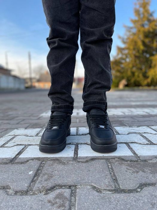 Кросівки Nike Air Force 1 Classic Black (36-45)