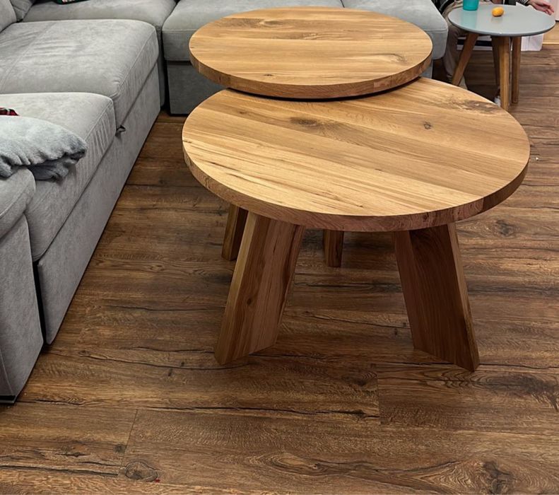 Stolik kawowy dąb jesion buk ława