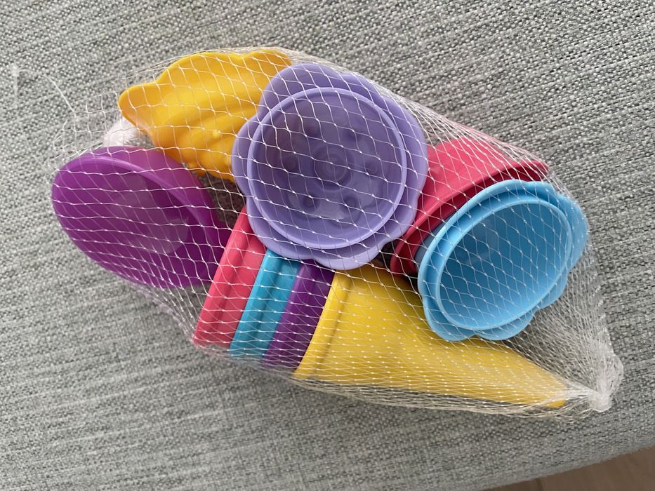 Conjunto de formas de cones praia