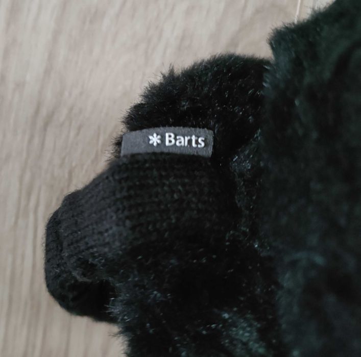 Czarne nauszniki Barts